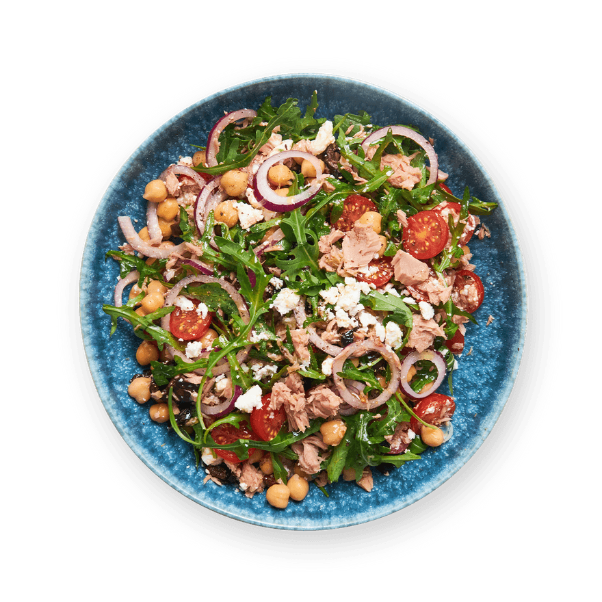 Salade de thon & pois chiches