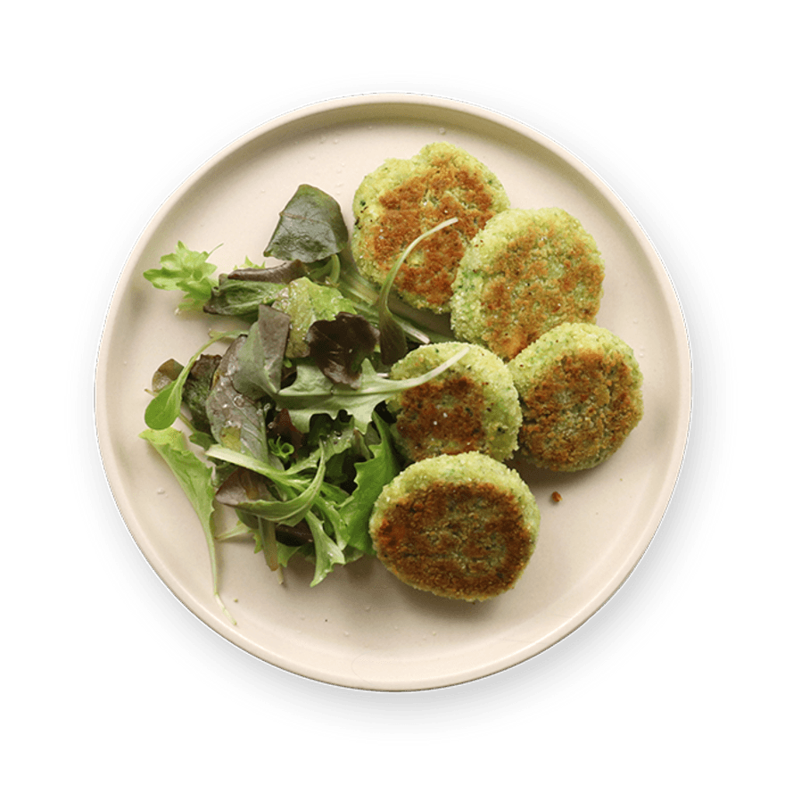 Croquettes brocolis & feta
