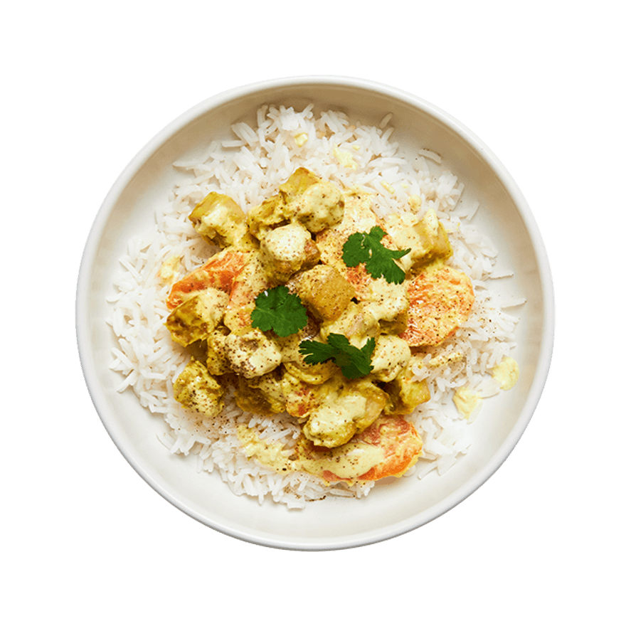 Curry de carottes & tofu