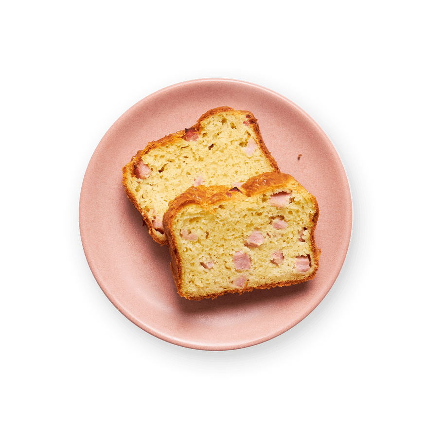 Cake jambon & comté