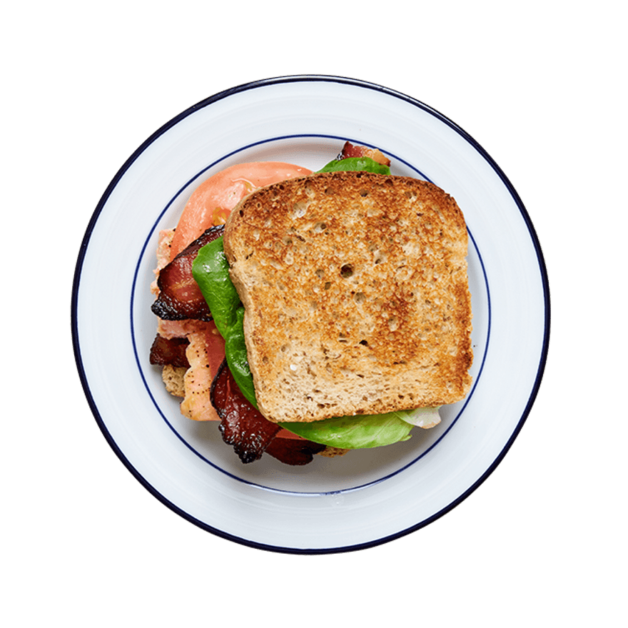 Sandwich BLT au saumon