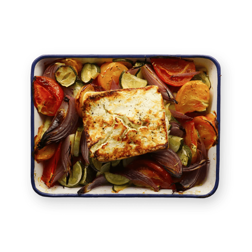 Légumes du soleil & feta rôtis