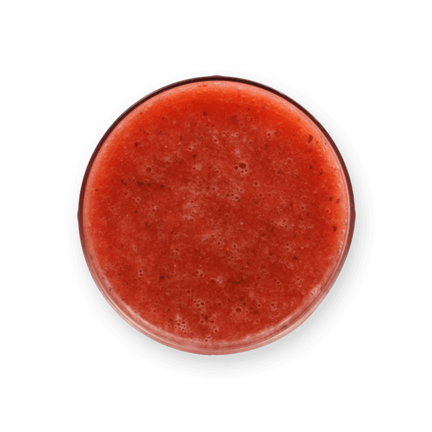 Smoothie pastèque fraise