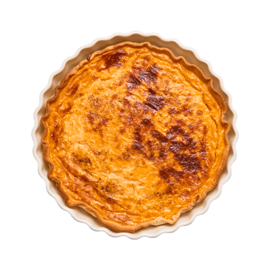 Quiche tomate, mozza & jambon Quiche tomate, mozza & jambon