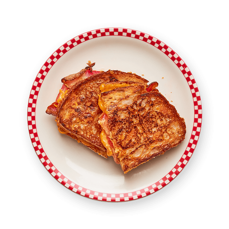 Grilled cheese tomate & bacon