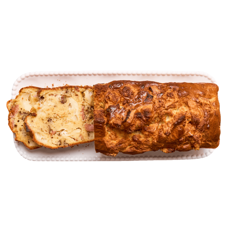 Cake au chèvre, jambon & noix Cake au chèvre, jambon & noix