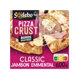 Pizza Crust Classic jambon emmental (Sodebo)