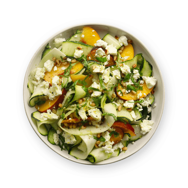 salade-courgette-nectarine