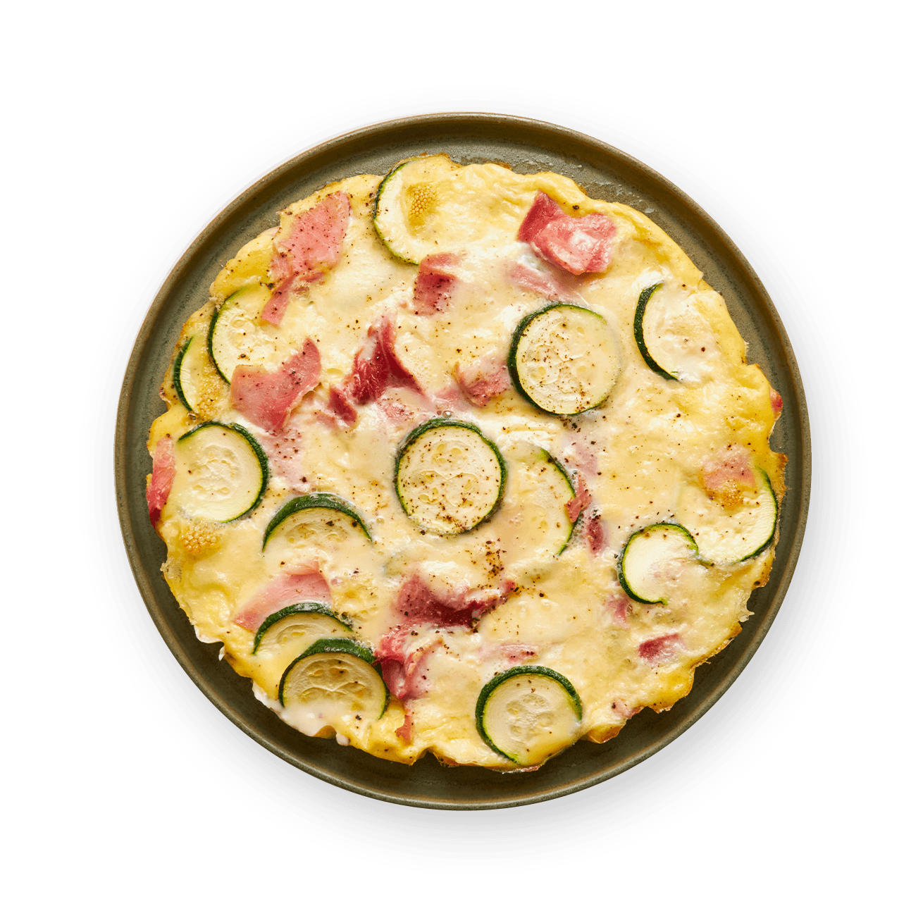 frittata-courgette-jambon-et-mozza