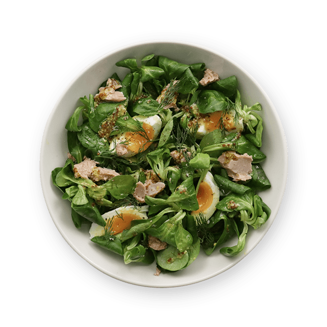 salade-au-thon-et-oeuf-mollet