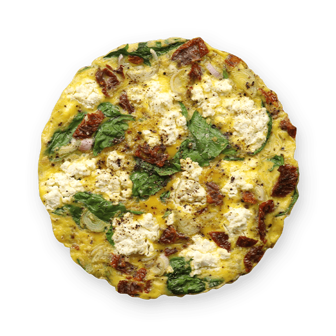 frittata-fromage-fouette-et-tomates-sechees