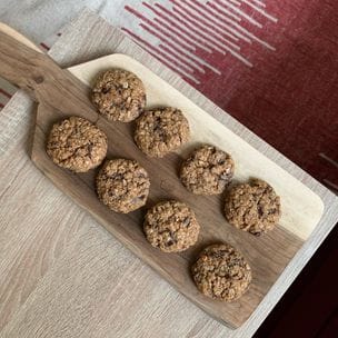 Cookies vegan sans gluten à l’avoine